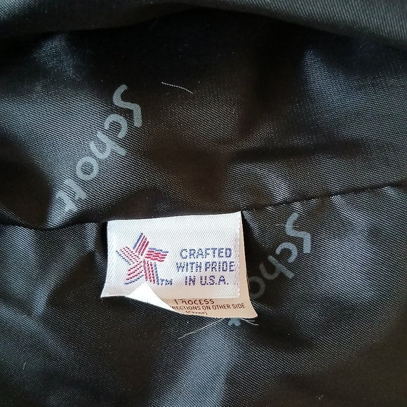 Schott NYC Western Black Tooled Leather Conchos Fringed Jacket 46 USA Vintage. - Picture 10 of 12